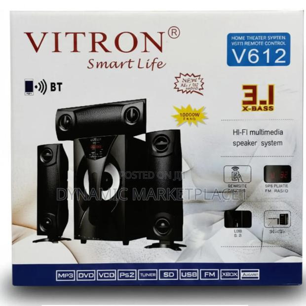 Vitron V612 3.1 Channel Multimedia Speaker System