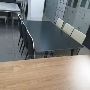 Modern Home Dining Set With a Marble Table