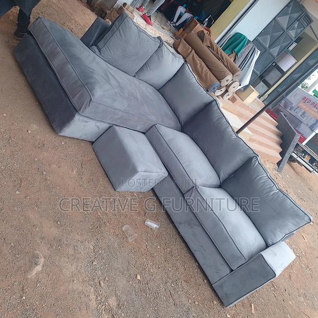 Pure Soft 6 Seater L Sofa - main view