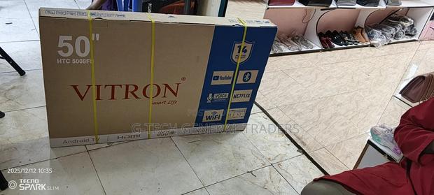 Vitron 50inch Smart Android Frameless Led Tv, Youtube, Netflix - thumbnail 2