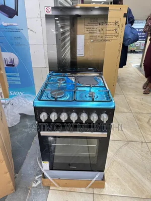 Haier 50×60 Cooker (3+1) – Black Color – Jet Valve