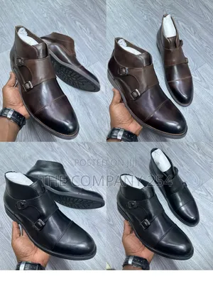 Quality Leather Casual Official Double Monk Shoes