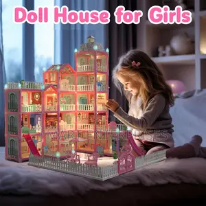 Doll House Castle for Girls, Birthday Gifts