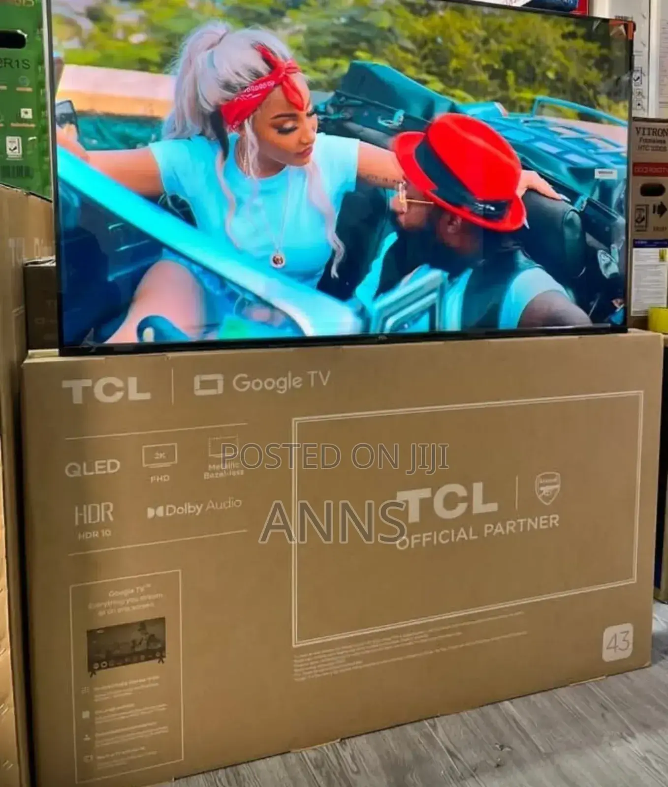 Youtube Netflix TCL 43 Inch Qled