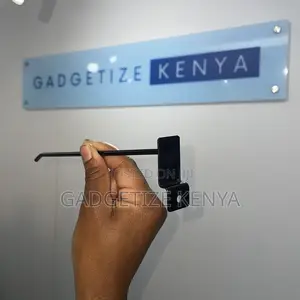 Black Slatwall Hanging Hooks for Retail Display Wall Mount