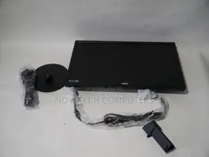 Brand New Aoc E970swn 18.5 Hd Monitor Black Color,- E970swn