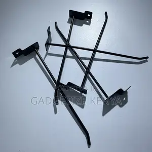 Black Slatwall Hanging Hooks for Retail Display Wall Mount