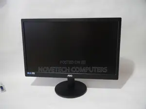 Brand New Aoc E970swn 18.5 Hd Monitor Black Color,- E970swn