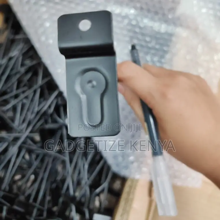 Black Slatwall Hanging Hooks for Retail Display Wall Mount