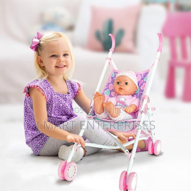 Doll Stroller Heart Design Gifts for Toddlers and Girls - thumbnail 2