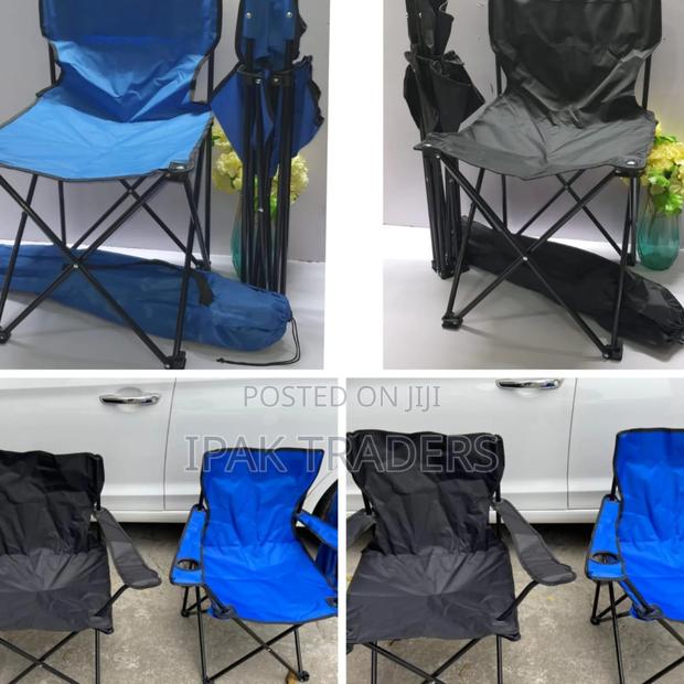 Camping Chair Colours Blue,Black and Green - main view