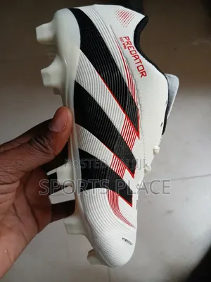 Crimson Predator Soccer Boots for Kids