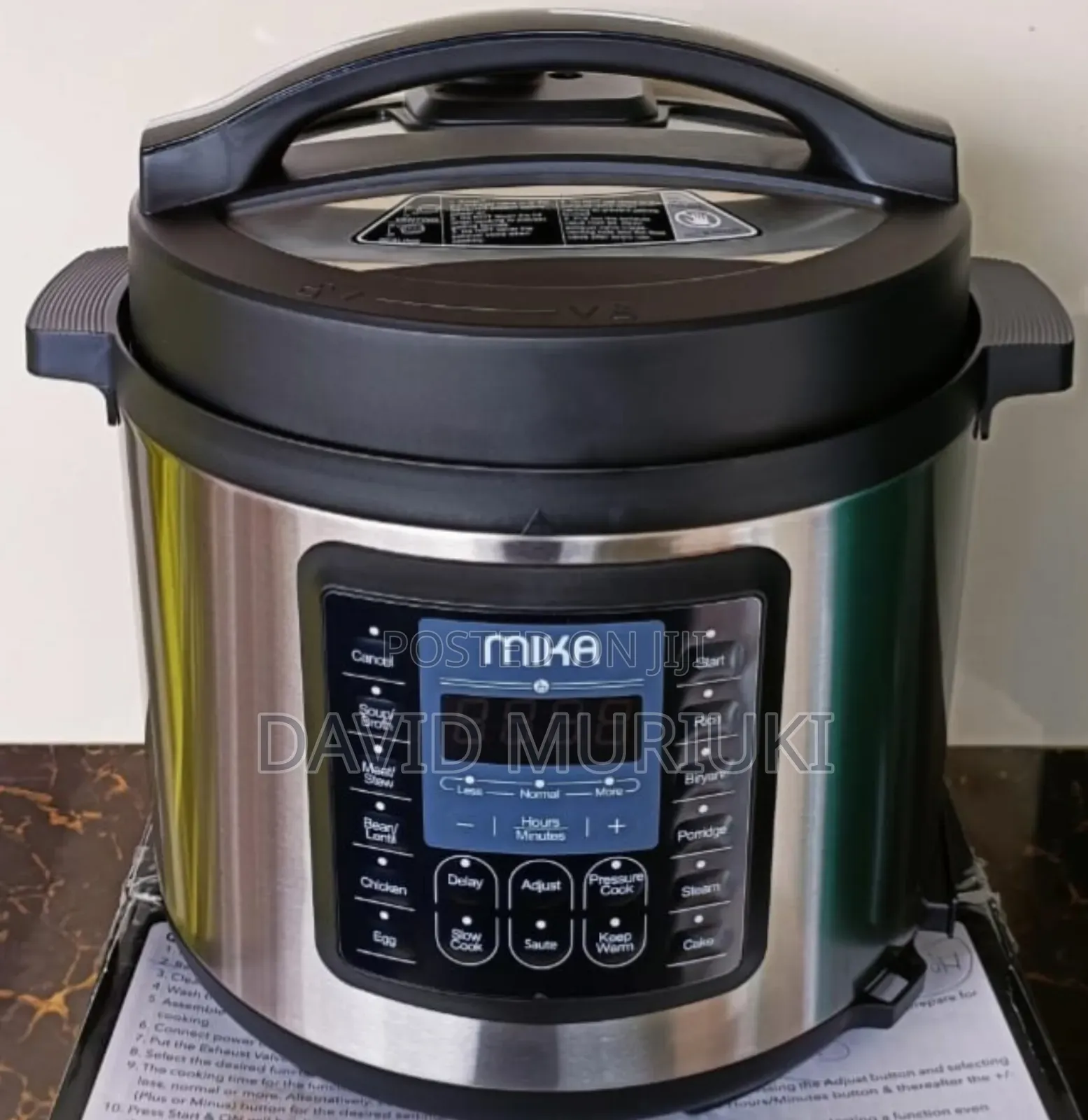 *Mika 6litrees Electric Pressure Cooker*