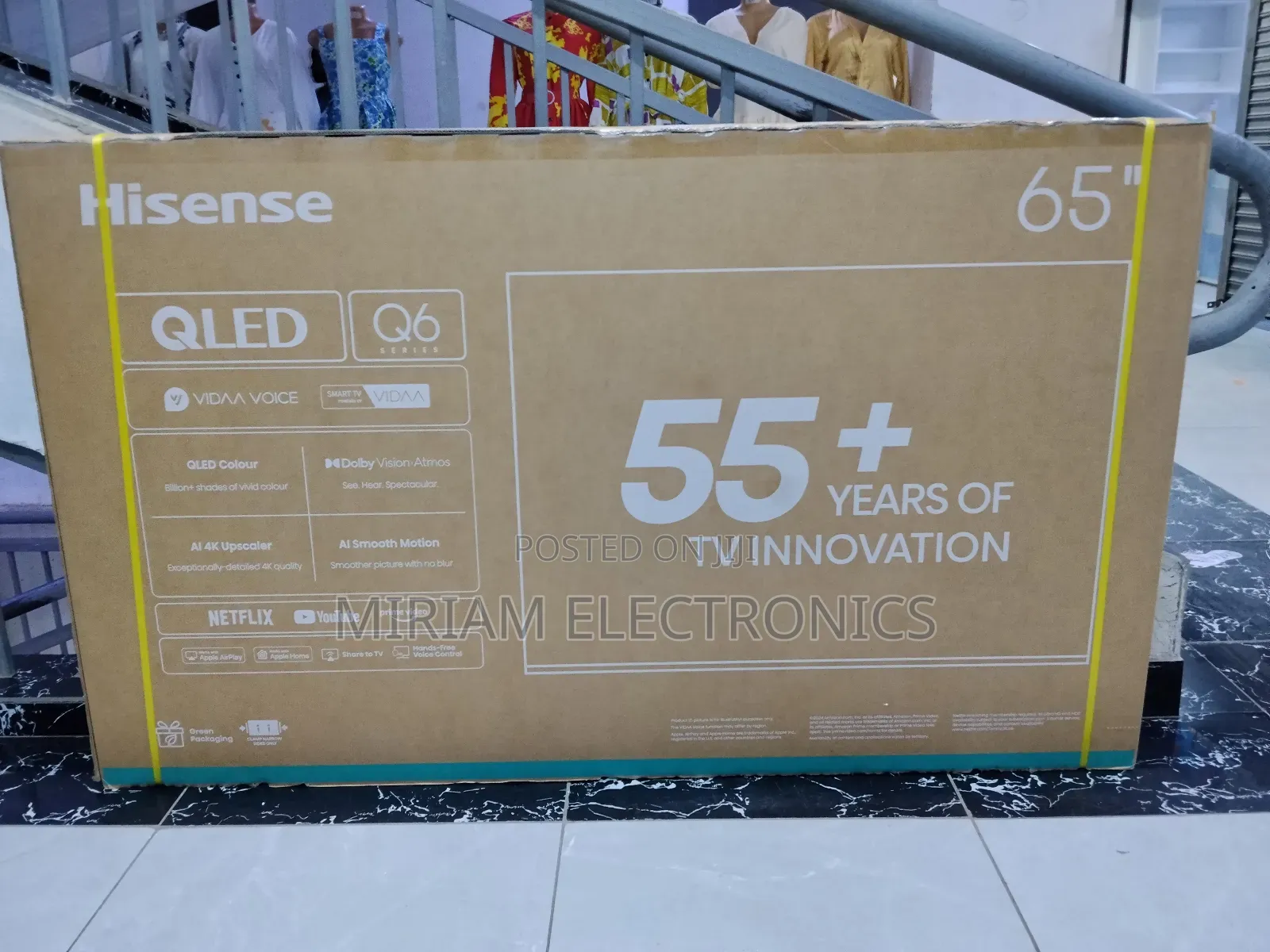 Hisense 65" Qled 65q6 Smart Ultra Tv