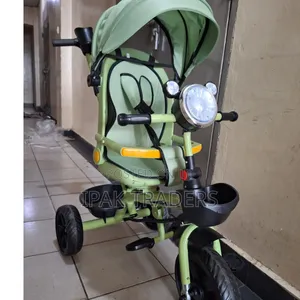 4in1 Baby Stroller Bike Rubber Tire Rotateable
