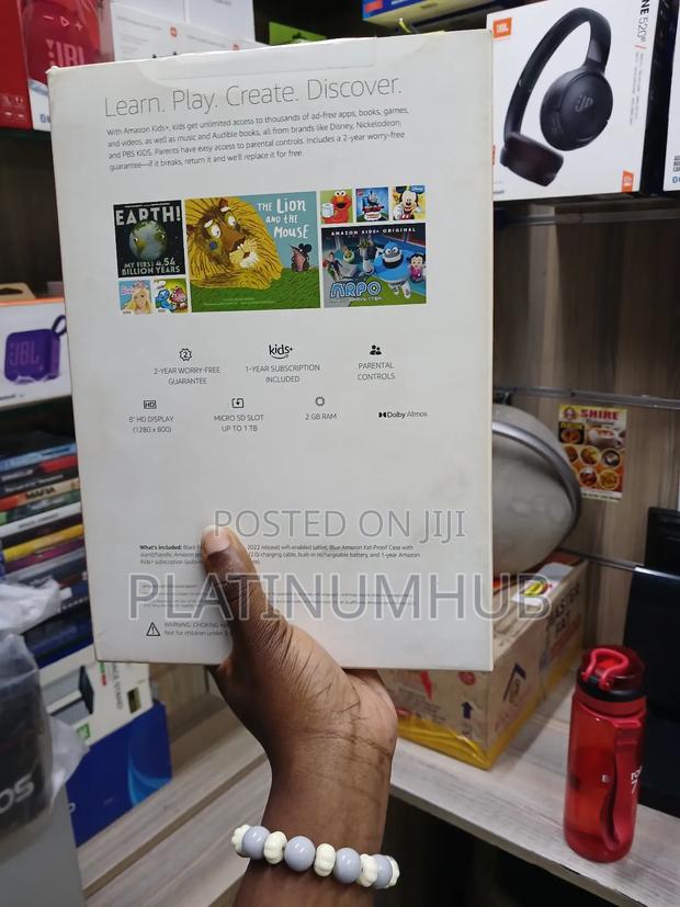 New Amazon Fire HD 8 Kids Pro 32 GB Blue - thumbnail 3