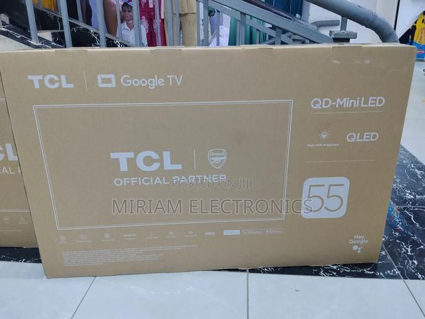 TCL 55" C6k Smart Qd Miniled Tv Google - main view
