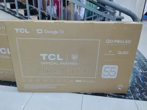 TCL 55" C6k Smart Qd Miniled Tv Google