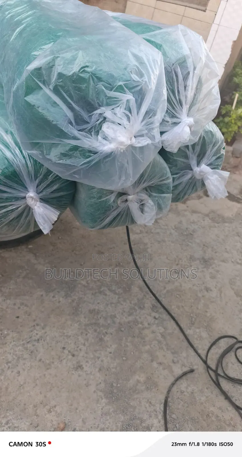 Durable Green Construction Safety Nets 3×50 MTRS