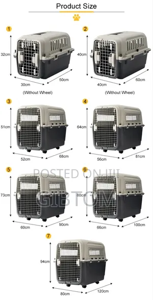 XXX Large Size Big Pets/Dogs Travel Crates.
