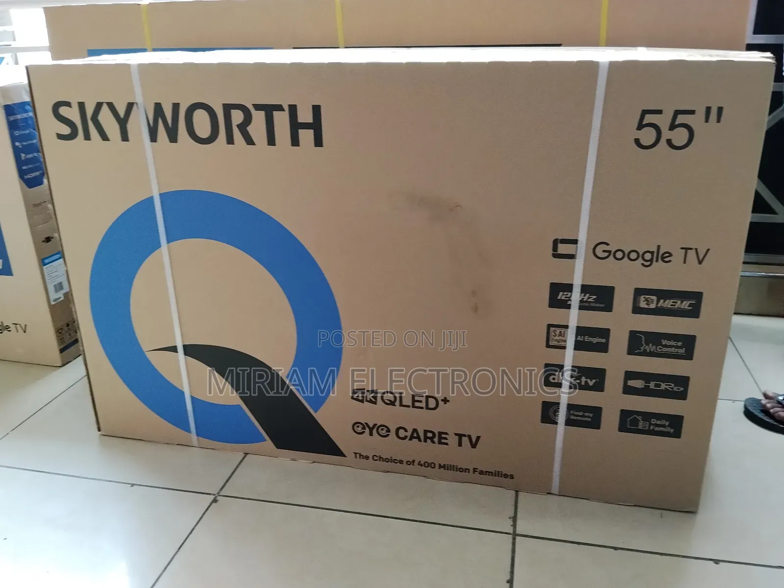 Skyworth 55" Qled Smart Google Tv
