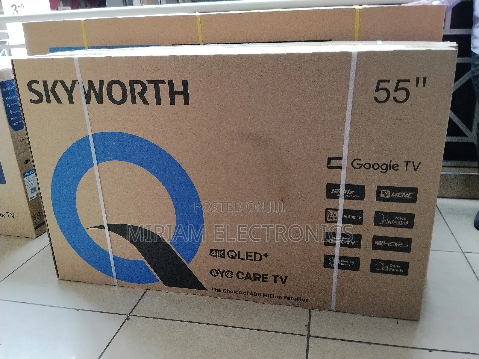 Skyworth 55" Qled Smart Google Tv