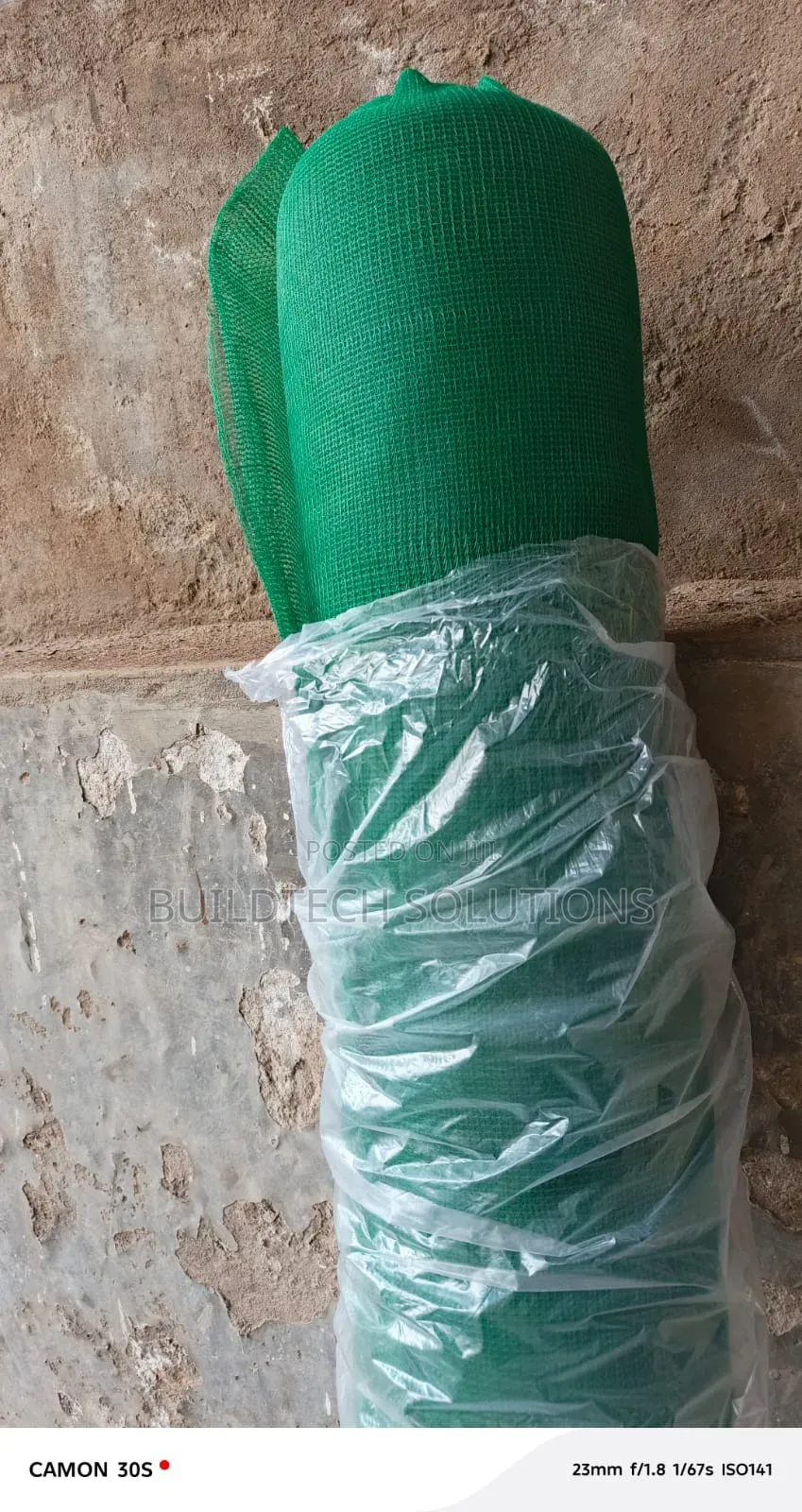 Heavy Duty Green Safety Nets for Scaffolding