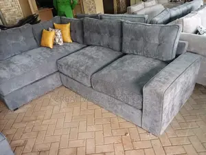 Classic Cushy 6 Seater L Sofa