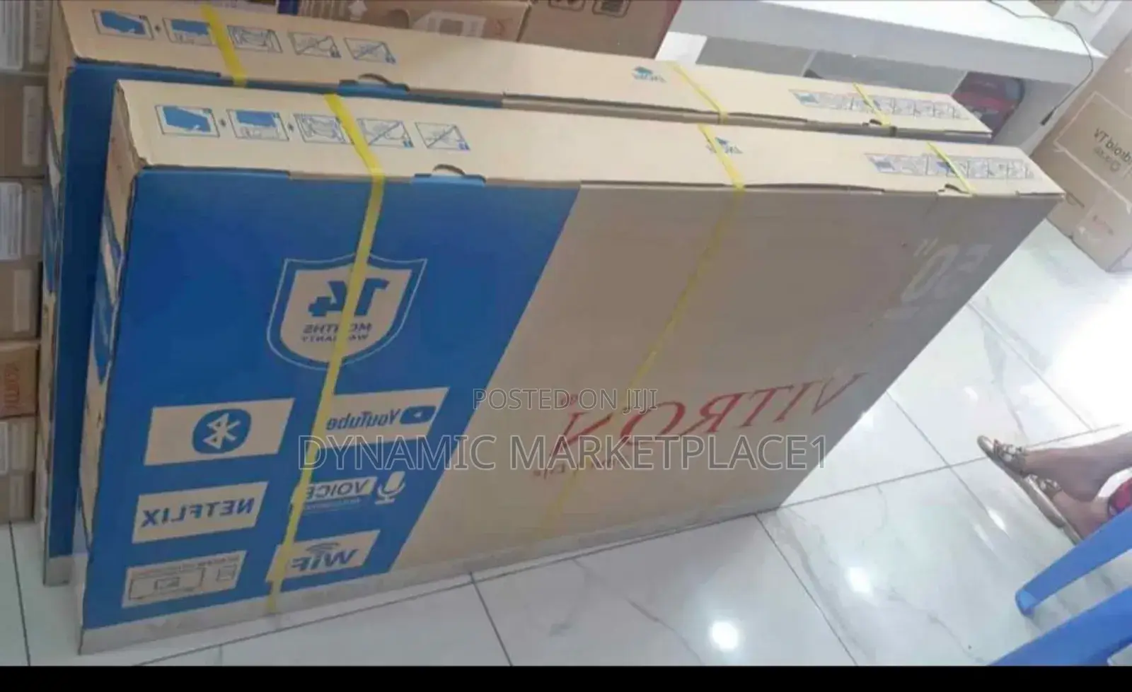 New Vitron 50" HTC 500bfs Smart Android Tv