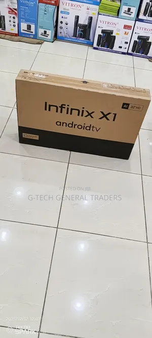 Infinix 32inch Smart Android, Youtube, Netflix Led Frameless Tv