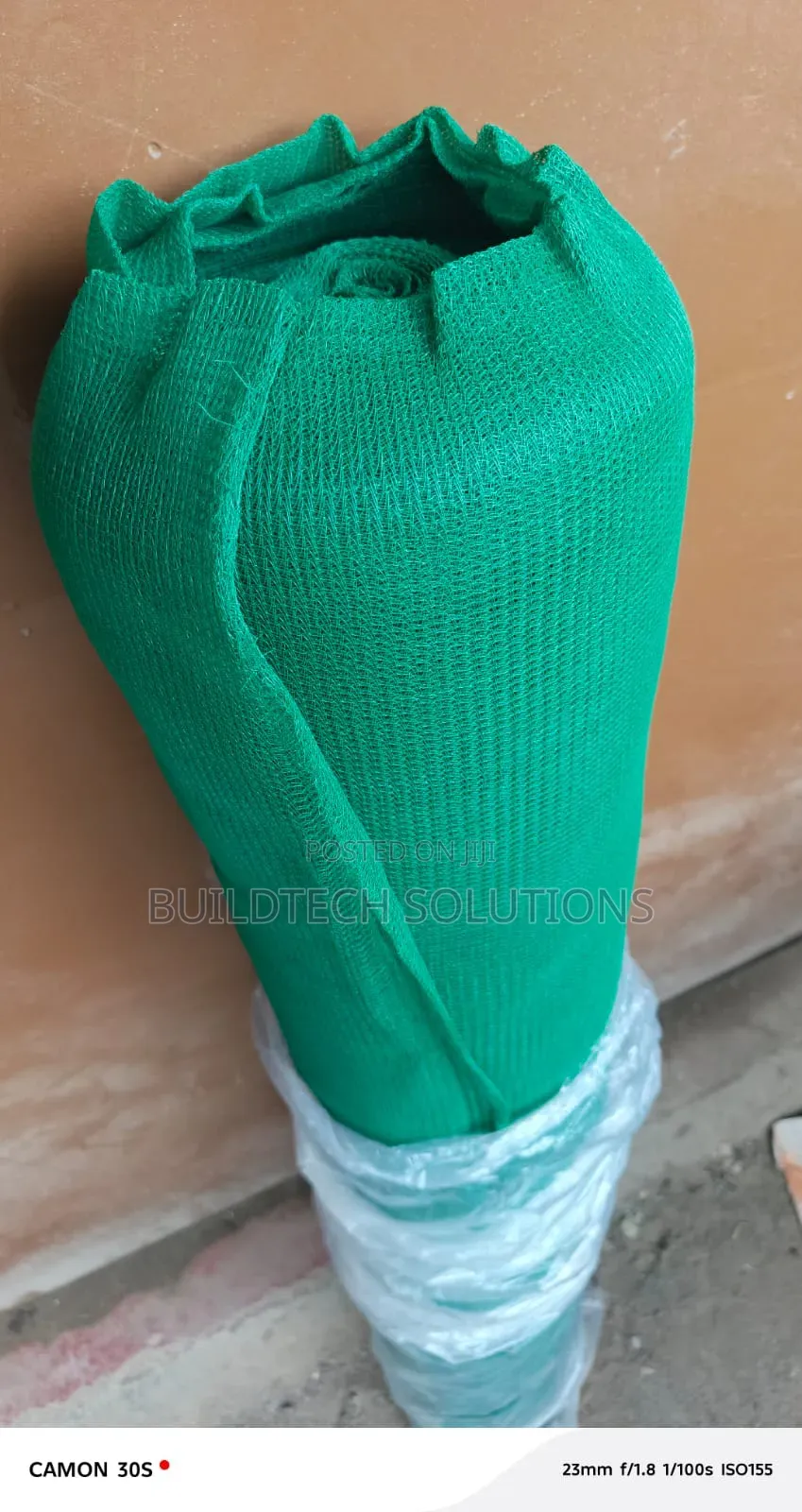Reinforced Green Construction Safety Netting