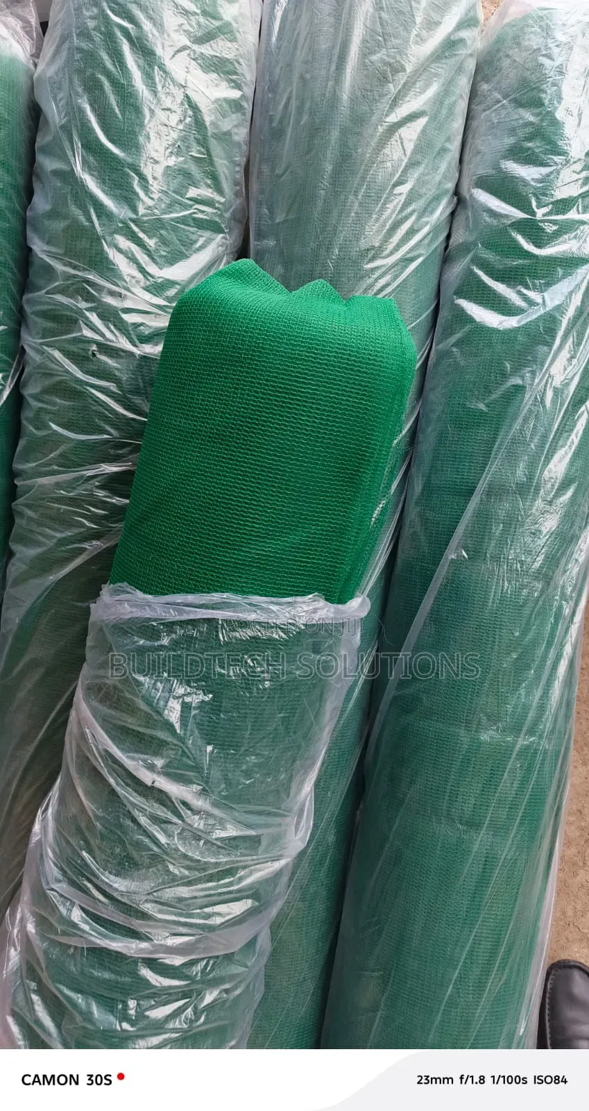Reinforced Green Construction Safety Netting
