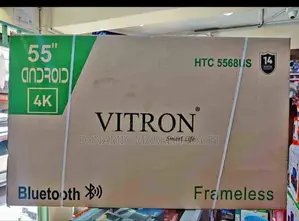 Vitron 55 Inch Uhd Smart Android Tv Frameless Bluetooth