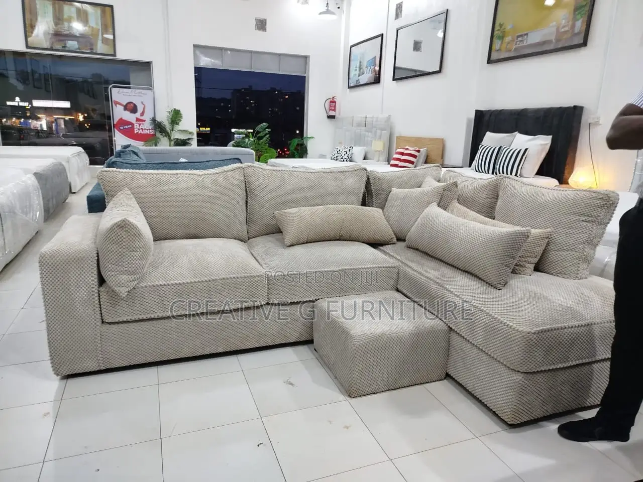 Discoverable 6 Seater L Sofa