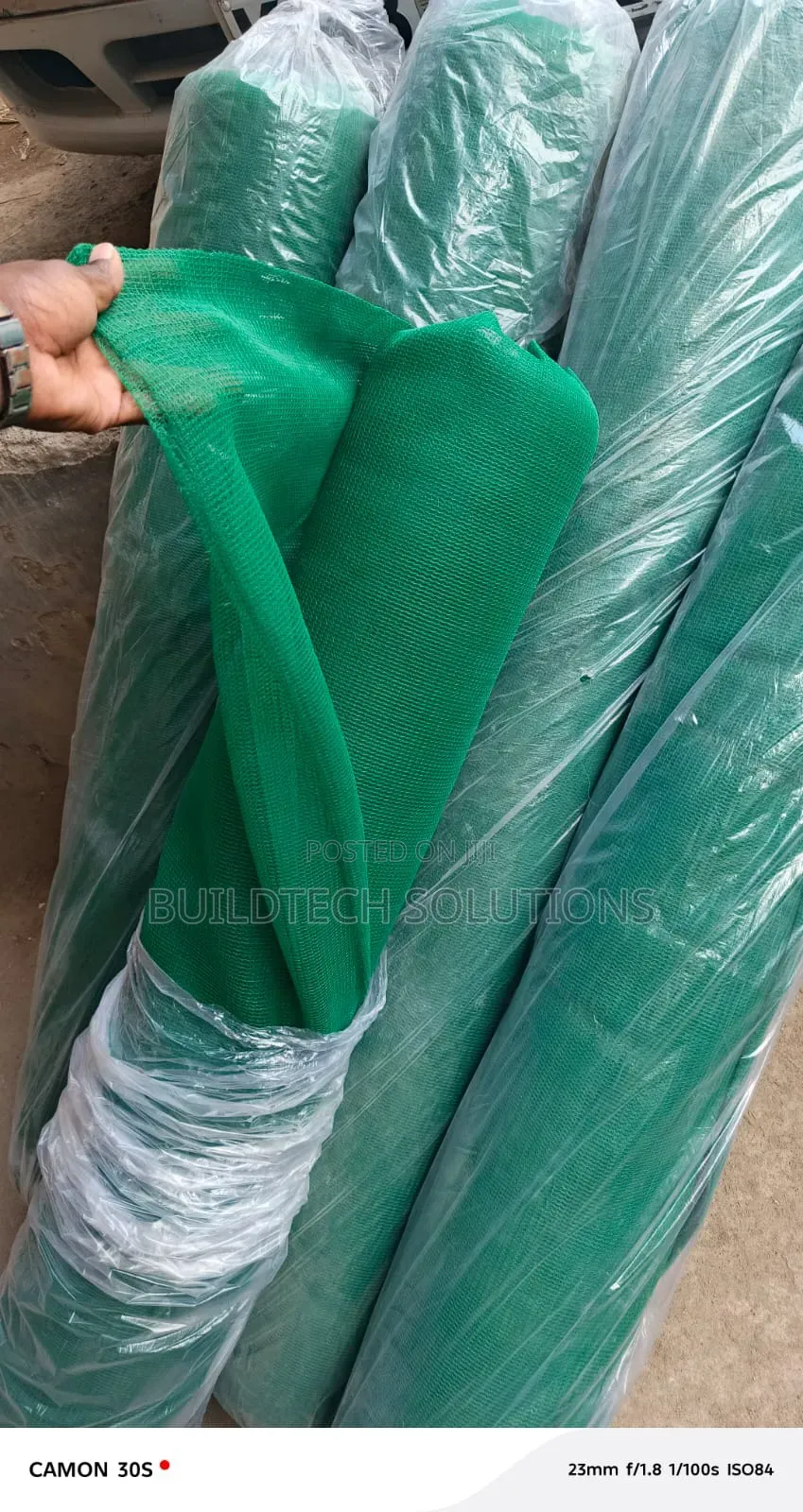 Construction Safety Net Green