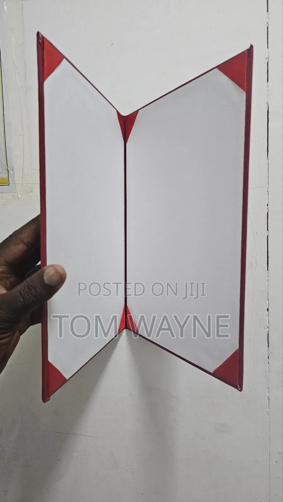 A4 Certificate Folder Different Colors Available