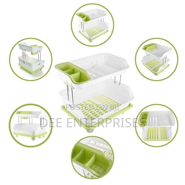 2layer Classy Plastic Dish Drainer - thumbnail 2