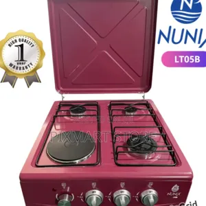 Nunix Table Top Cooker 3 Gas + 1elecric Burner