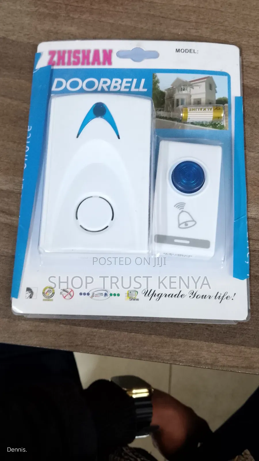 Wireless Chime Door Bell Battery Powered