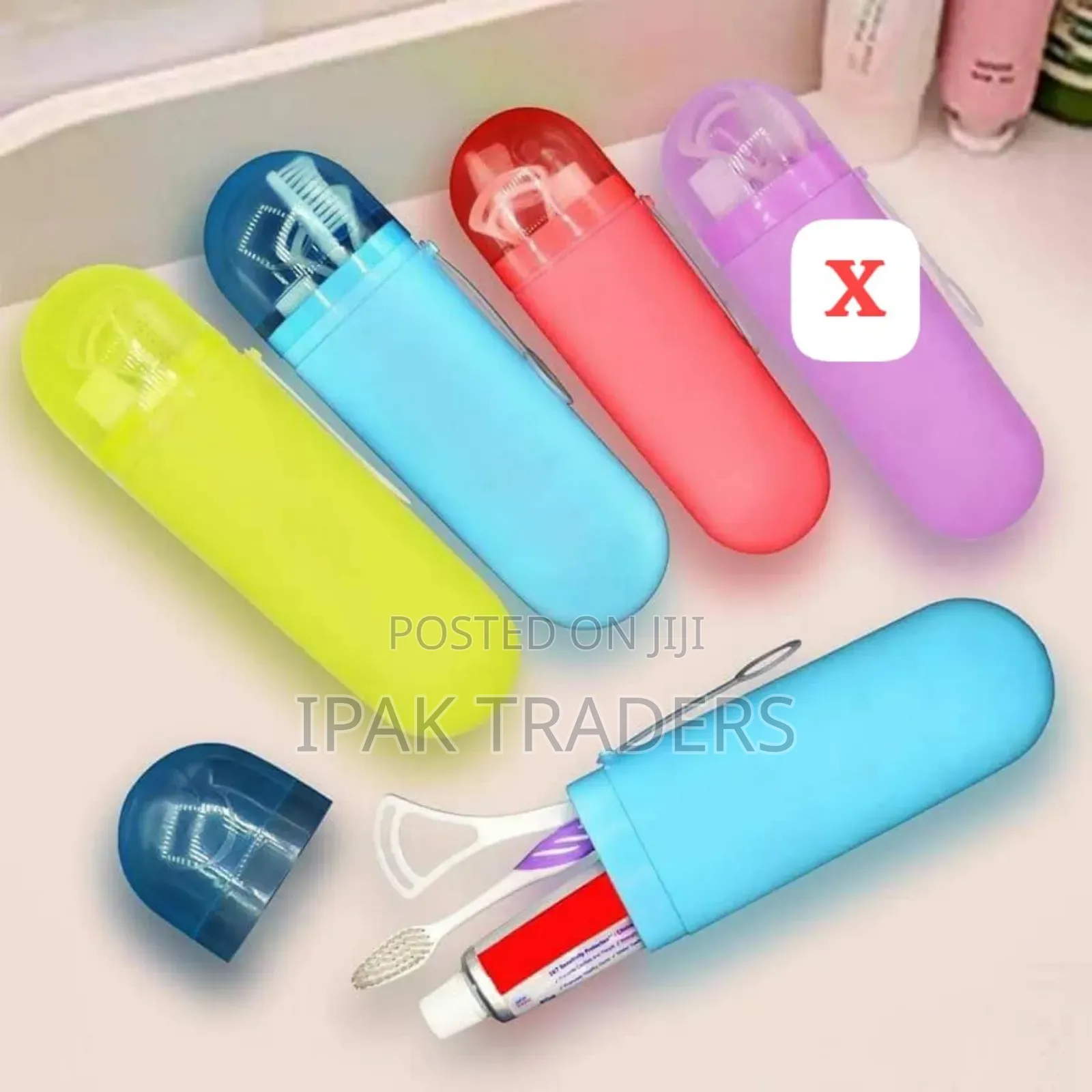 *Portable Toothbrush Holder* -space Saving