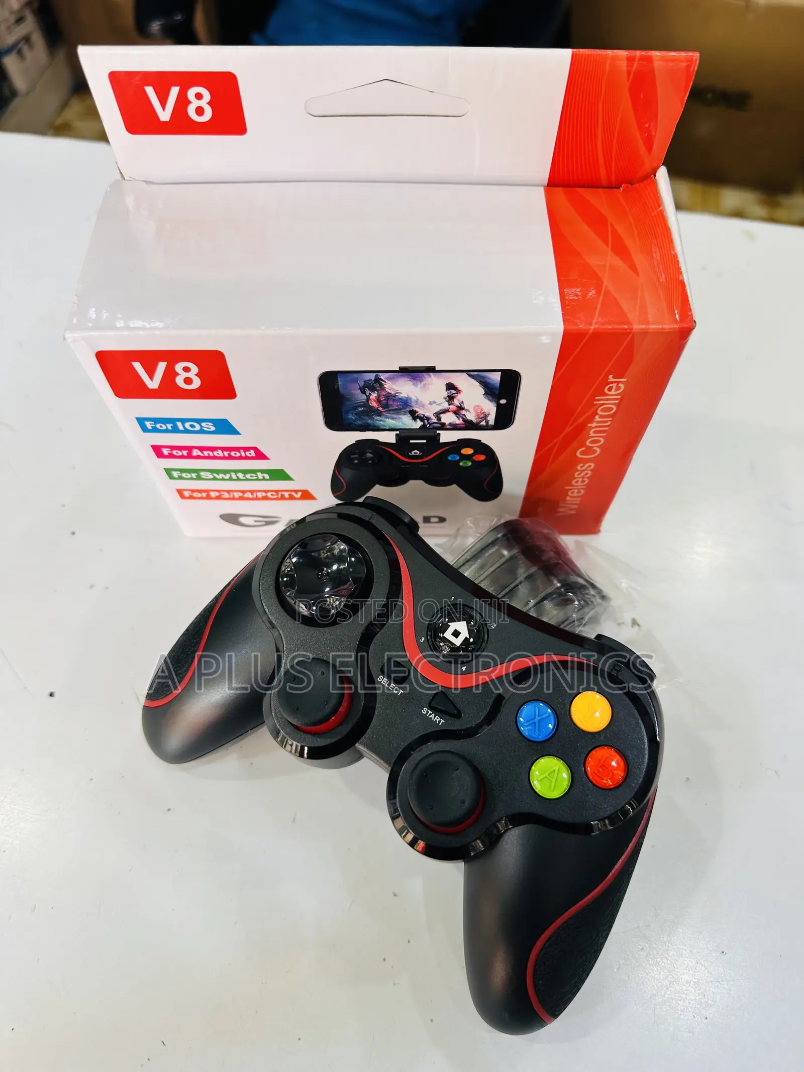 Pro V8 Mobile Gaming Controller