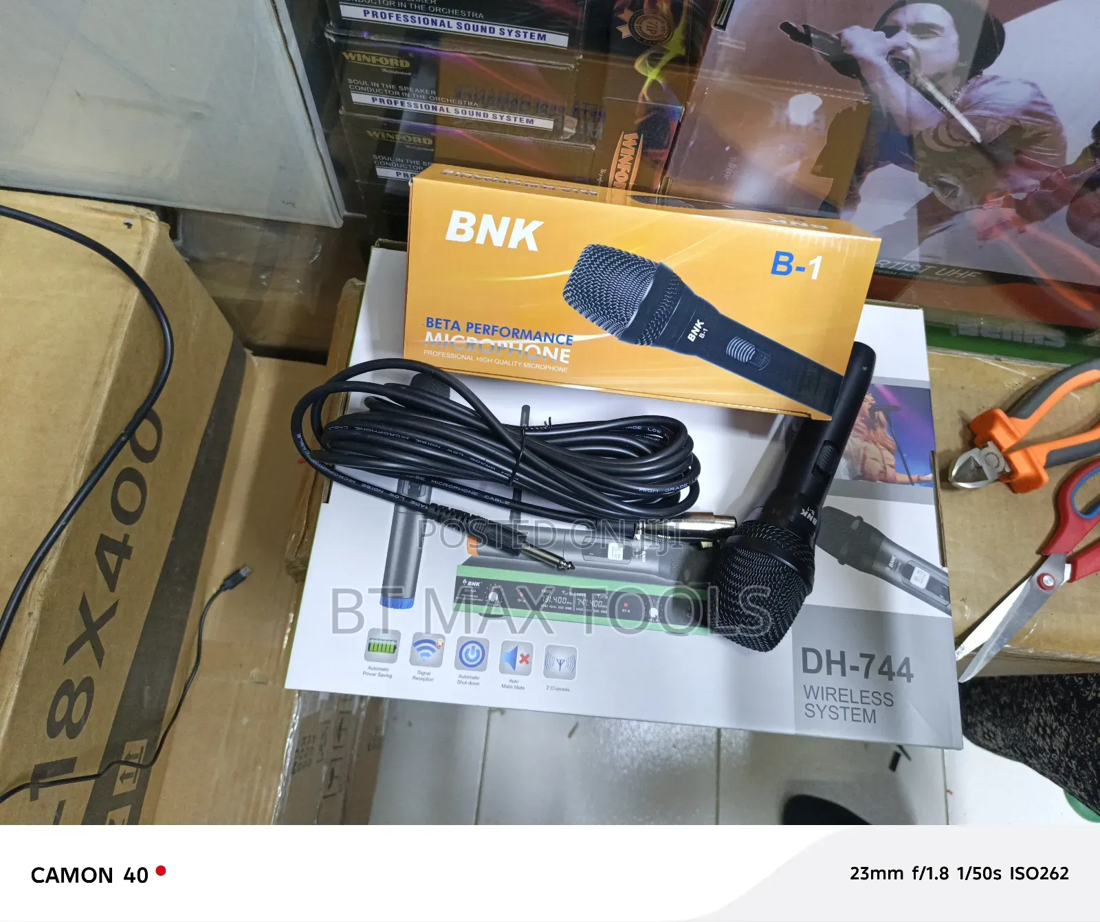 High Quality BNK B-1 Wired Microphone