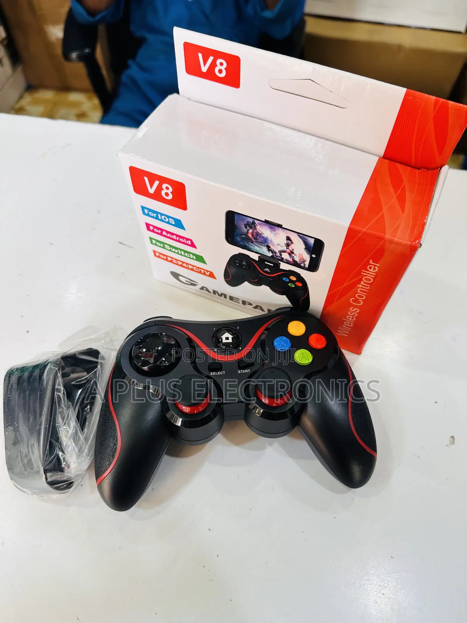 V8 Game Controller – Smooth Lag-Free Gaming