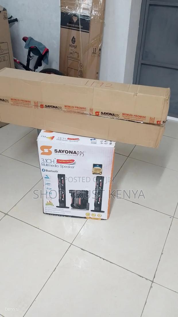 Sayona 1192 Tall Boy Multimedia Speaker System - main view