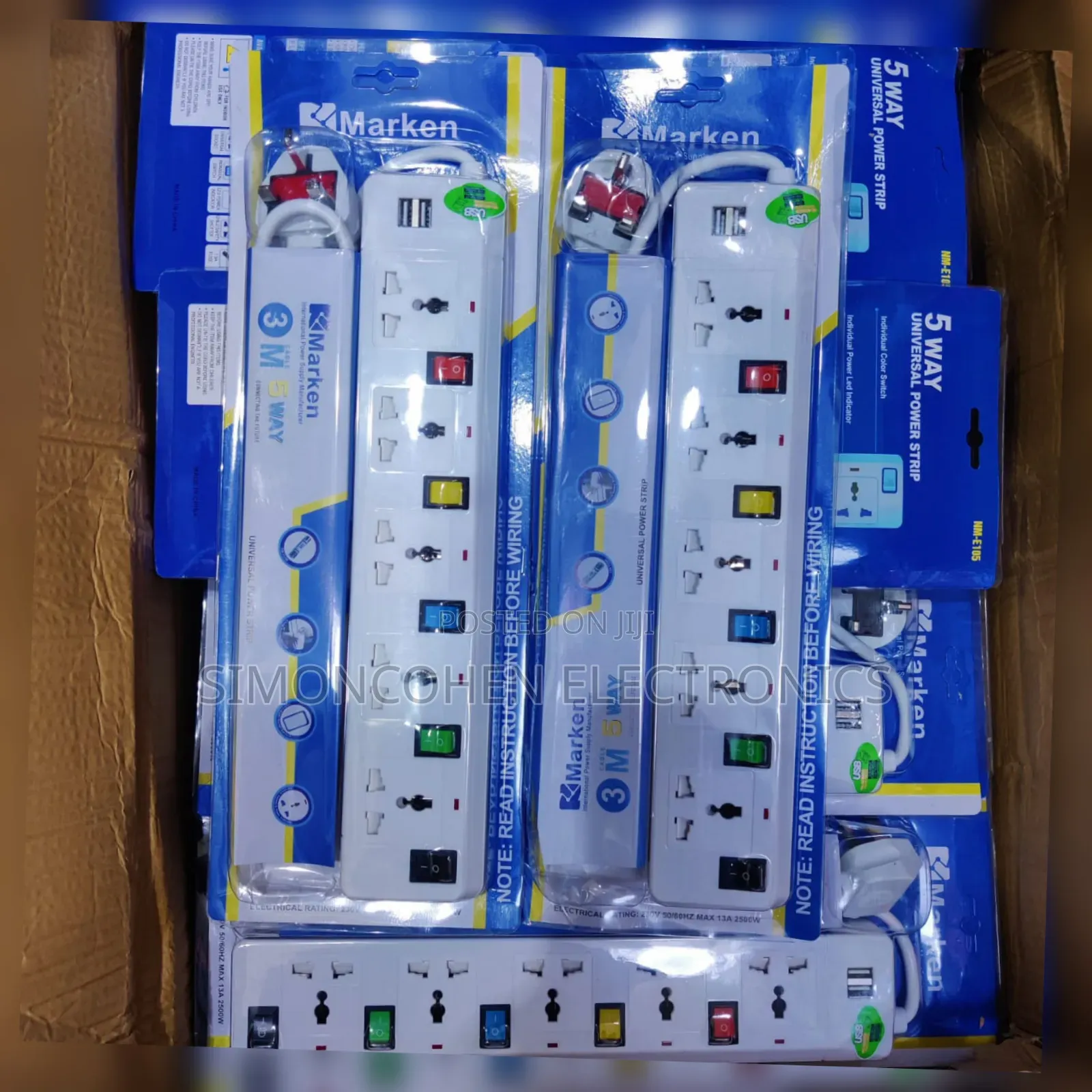 Marken Extension 4way With Usb