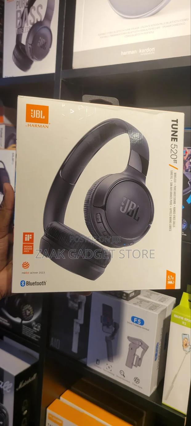 New JBL Original Headphones-Tube 520 Bt