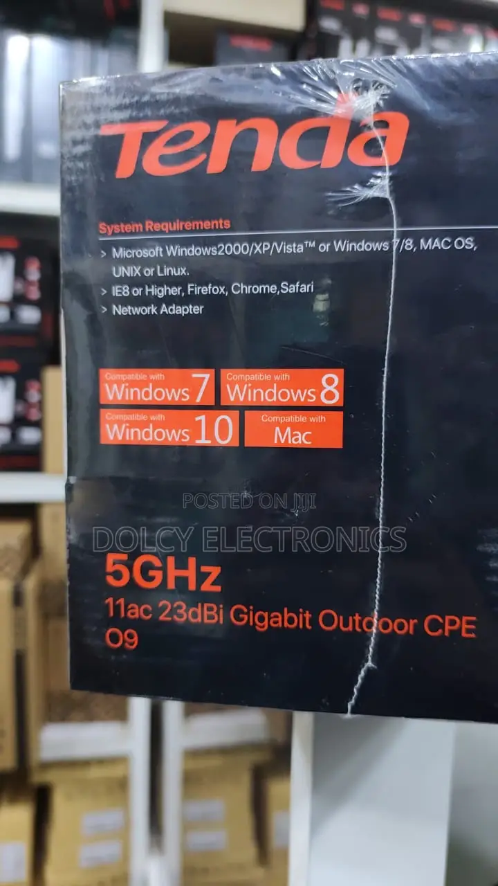 Tenda O9 5ghz 11ac 23dbi Gigabit Outdoor Cpe