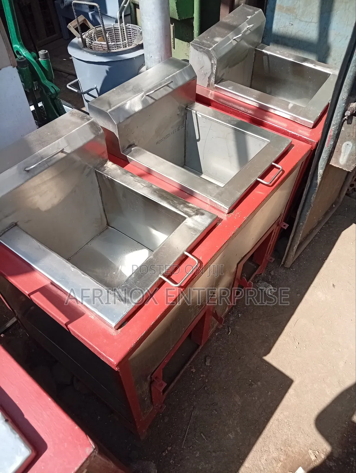 Firewood Chips Deep Fryers