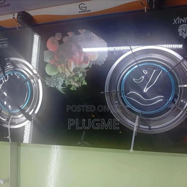 Nunix 3 Burner Infrared Glass Table Top Cooker - main view