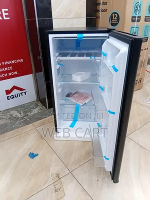 Haier 90l Single Door Fridge Black Color